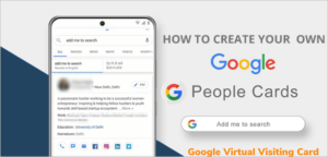 Google People Card