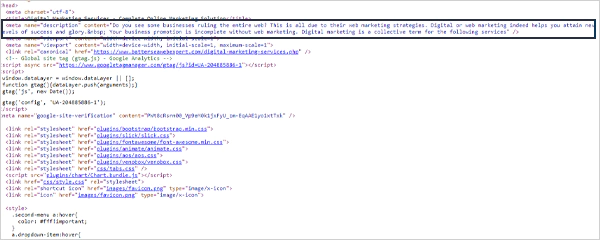 Meta Description