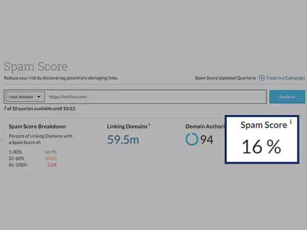 Spam Score1