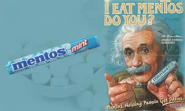 Mentos Advertisement.