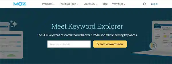 Moz Keyword Explorer 