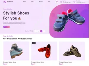 Footwear WordPress theme