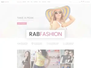 RAB Fashion WordPress shoe store theme