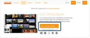 Download and install ‘VLC Media Player.’