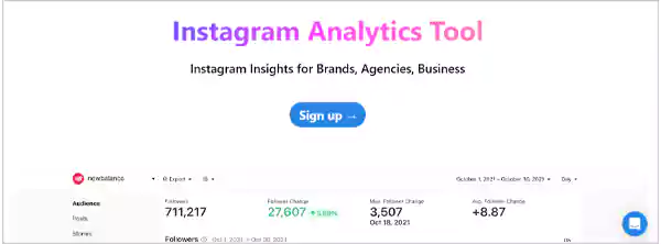 Instagram Insights Tool Website