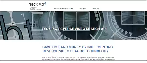 The home page of Texcipio 1