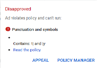 punctuation and symbol