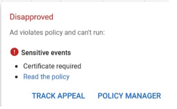 sensitive events
