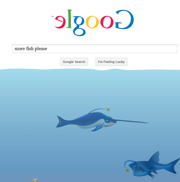 Google Underwater Gravity