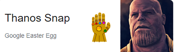Thanos Snap