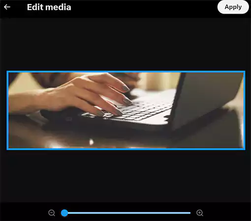 Drop the image and move the slider