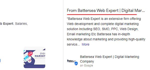 Google business profile listings image