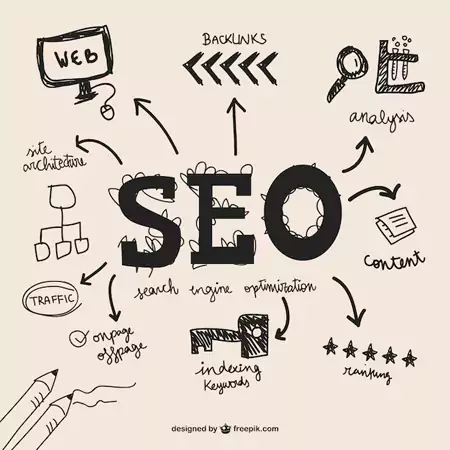 SEO stock image