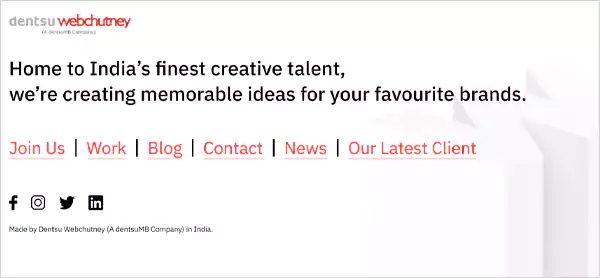 Dentsu Webchutney
