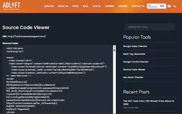 Online Source Code viewers