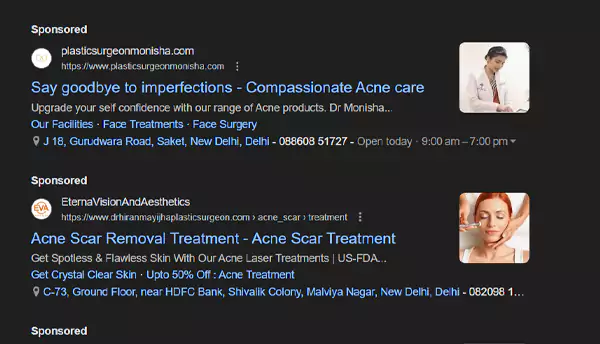 Search ads