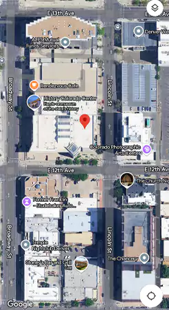 drop a pin on google maps