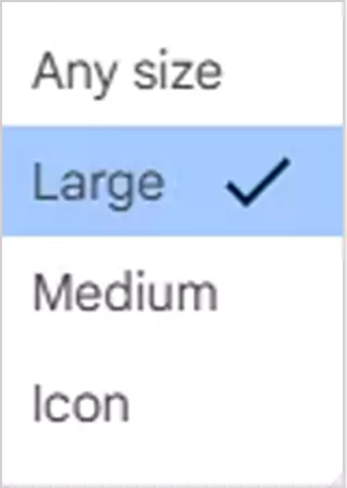 Preferences for Size