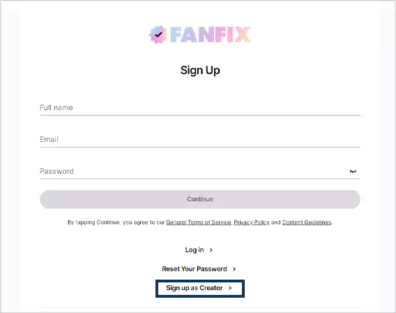 Click-or-tap-on-Sign-up-as-Creator-option