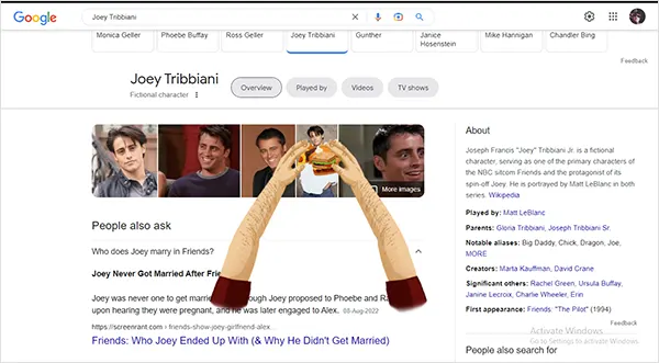 Joey Tribbianii