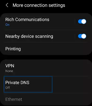 Private-DNS-option-on-Android