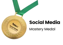 Social Media Mastery Medal