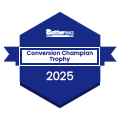 Conversion Champion Trophy for performance marketing