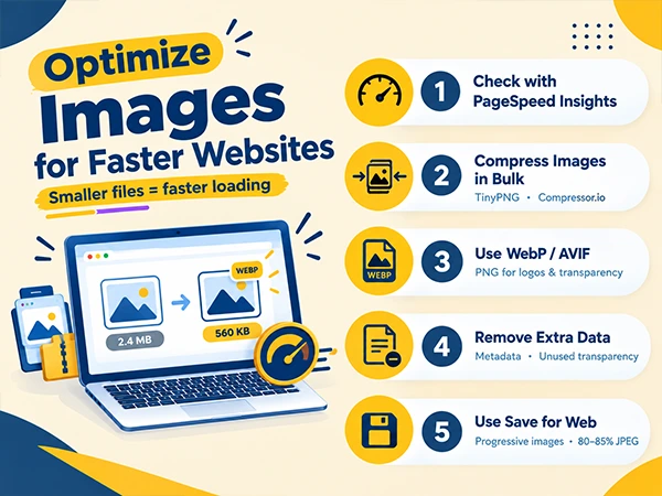 Optimize and Reduce Image Size Without Affecting the Visual Appearance