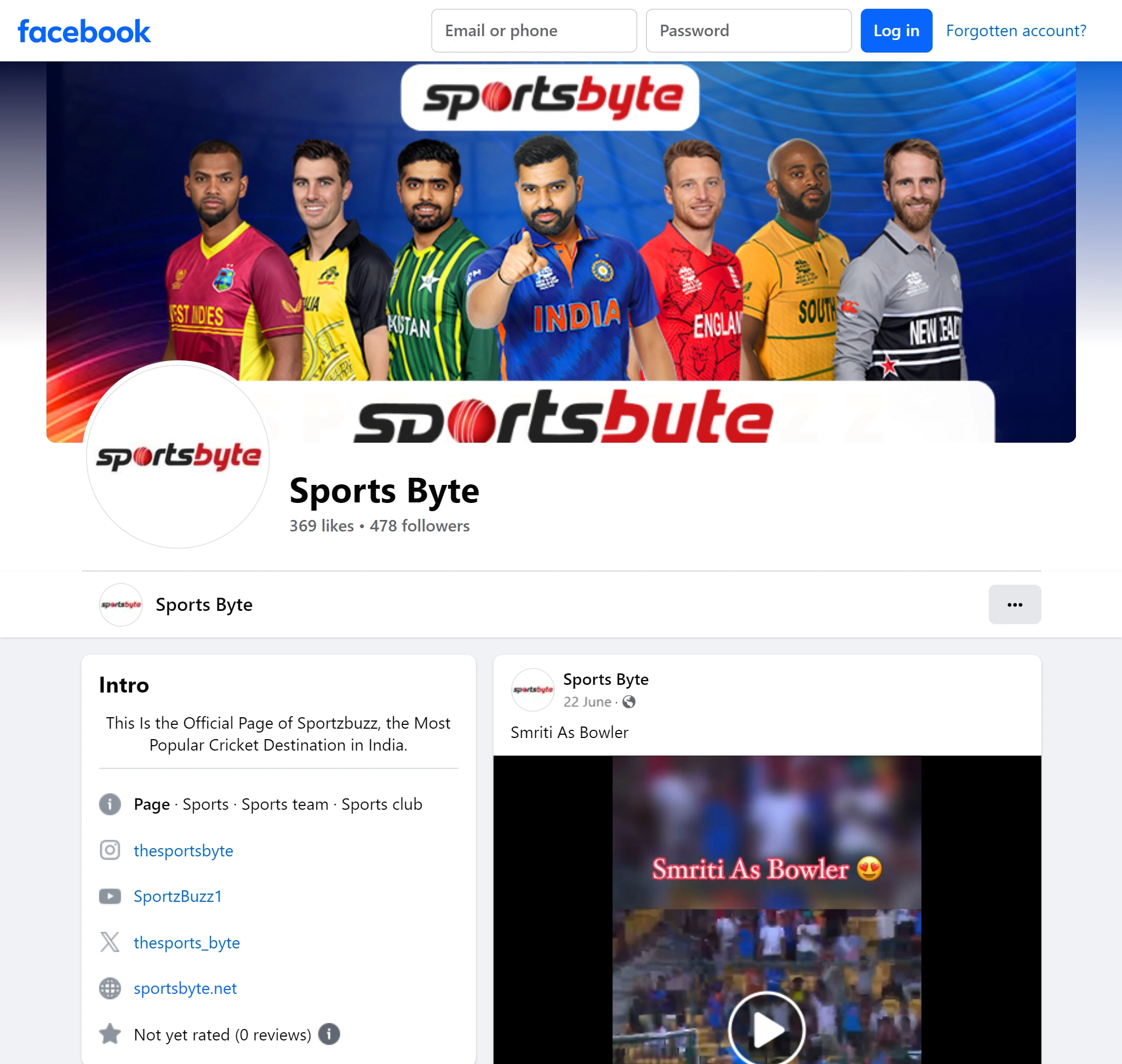 Sports Byte FB