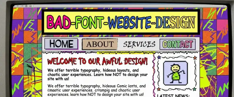 Inadequate Typography