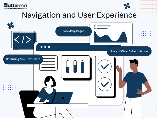 Poor Navigation and User Experiences