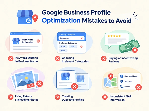 Google Business Profile Optimization Mistakes to Avoid