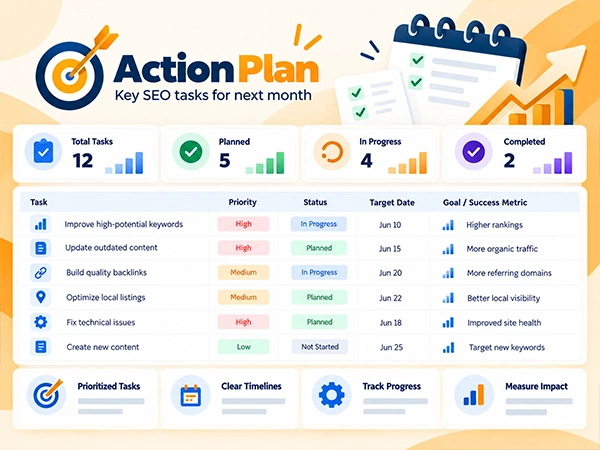 Action Plan for Next Month