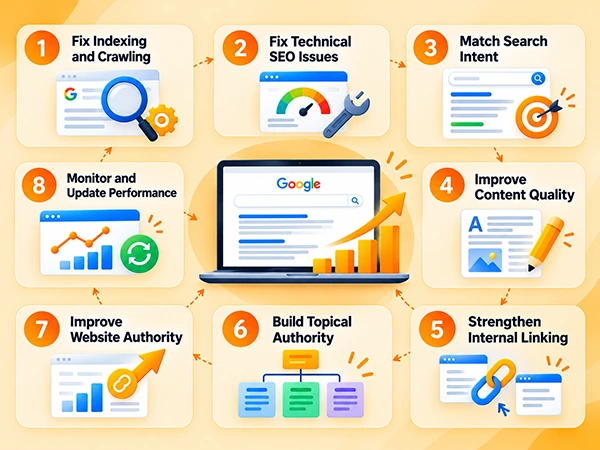 How to Fix a Website That Is Not Ranking on Google