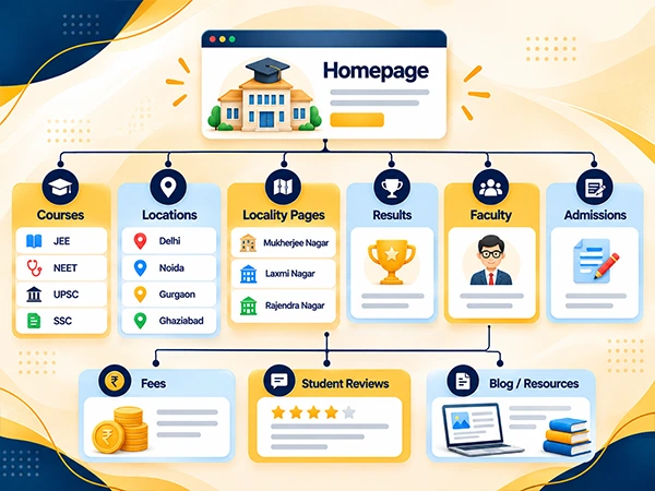How to Structure a Coaching Institute Website for Local SEO